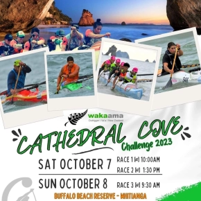 Cathedral Cove Waka Ama Challenge