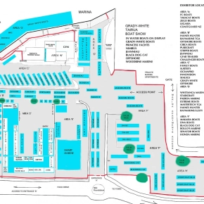 The Tairua Boat Show 2021 layout