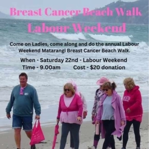 Breast Cancer Beach Walk