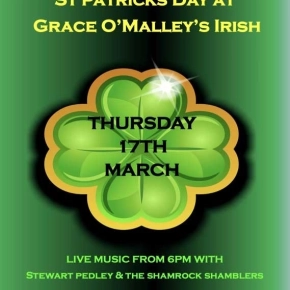 Grace O'Malley's St Patrick's Day Poster