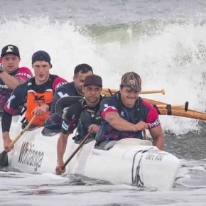 Men in Waka Ama