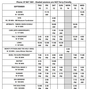 Mercury Twin Cinema Whitianga Movie Times