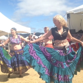 Belly Dancers Mercury Bay Seaside Carnival