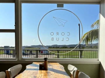 Coro Club cafe and Main Hangar event space for sale