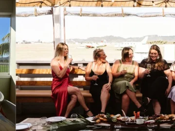 Coro Club cafe and Main Hangar event space for sale