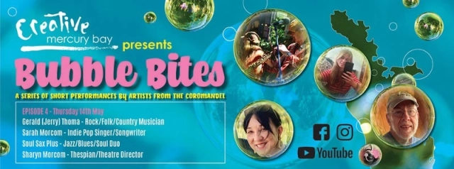 Bubble Bites Showcasing our Creative Mercury Bay Artists