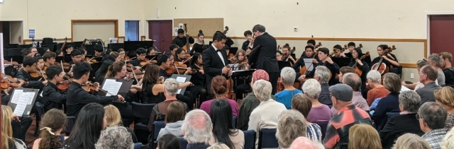 Auckland Youth Orchestra performed to a full house