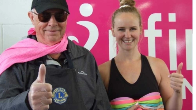 Tickled pink with turnout for Clothing Sale