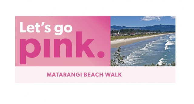 Going pink this Labour weekend – Matarangi Beach walk for Breast Cancer NZ