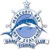 Mercury bay game fishing club logo in Whitianga Mercury bay game fishing club logo in Whitianga