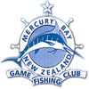 Mercury bay game fishing club logo in Whitianga Mercury bay game fishing club logo in Whitianga