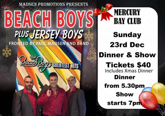 Beach Boys plus Jersey Boys Beach Boys plus Jersey Boys