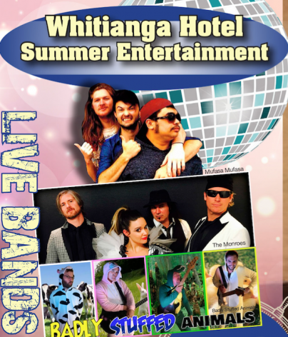 Whitianga Hotel Summer Entertainment