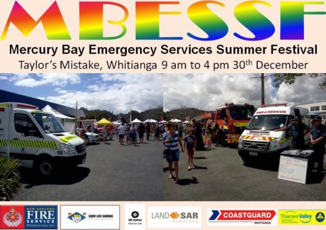 Mercury Bay Emergency Services Summer Festival 2015 Whitianga