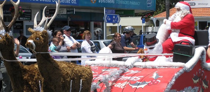 Santa Parade Whitianga Santa Parade Whitianga