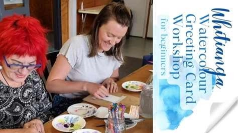 Watercolour Greeting Card Workshop for Beginners