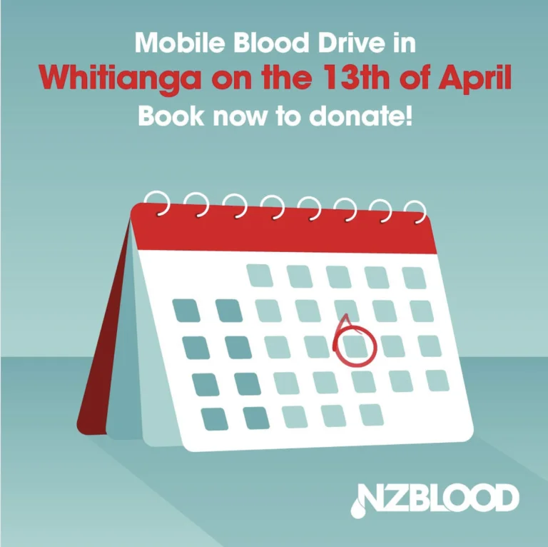 NZ Blood Drive - Whitianga