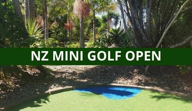 NZ Mini Golf Open in Whitianga