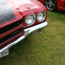 Red Chevelle SS with black stripes